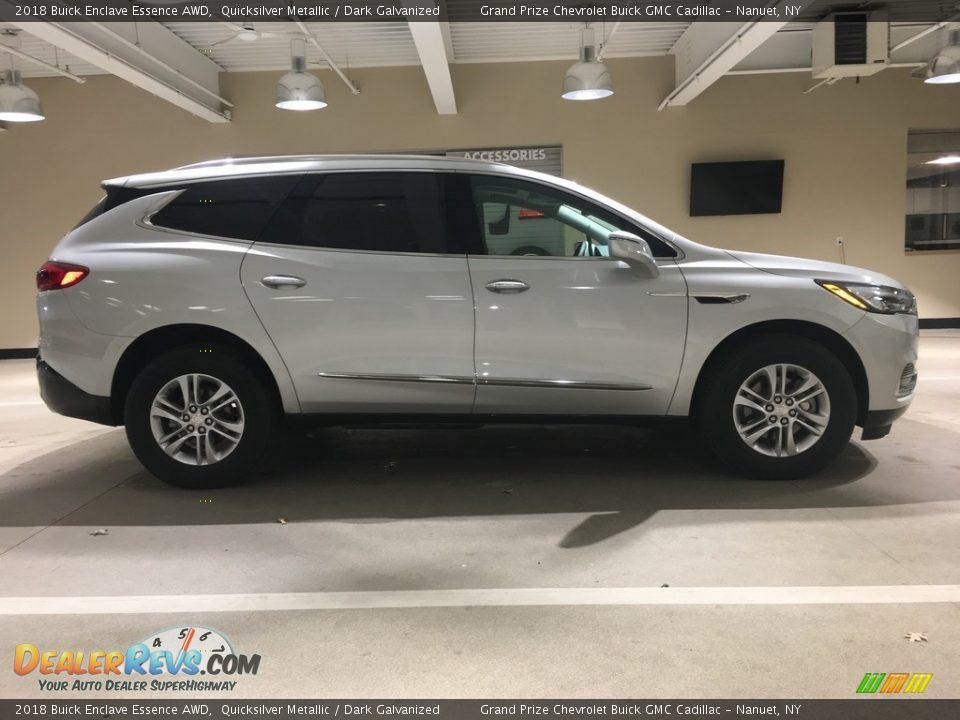 2018 Buick Enclave Essence AWD Quicksilver Metallic / Dark Galvanized Photo #7