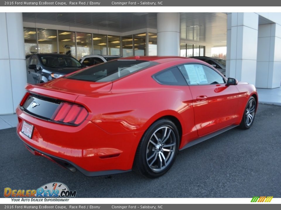2016 Ford Mustang EcoBoost Coupe Race Red / Ebony Photo #3