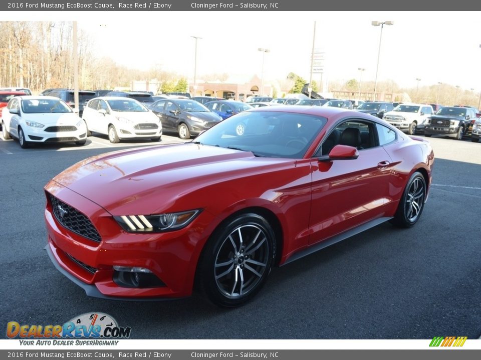 2016 Ford Mustang EcoBoost Coupe Race Red / Ebony Photo #6