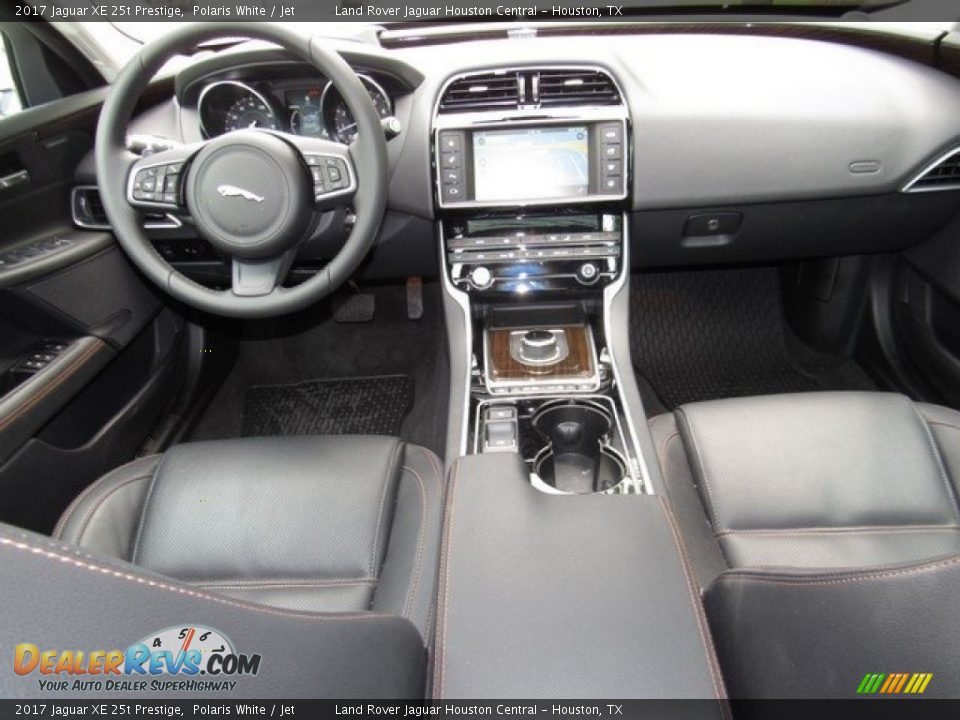 2017 Jaguar XE 25t Prestige Polaris White / Jet Photo #4