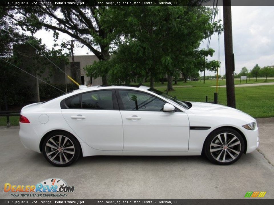2017 Jaguar XE 25t Prestige Polaris White / Jet Photo #6
