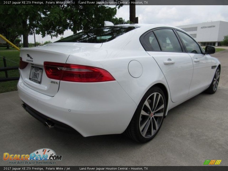 2017 Jaguar XE 25t Prestige Polaris White / Jet Photo #7