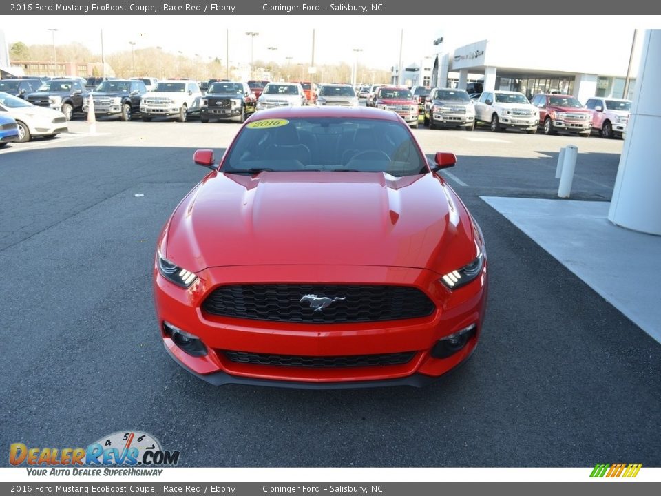 2016 Ford Mustang EcoBoost Coupe Race Red / Ebony Photo #24