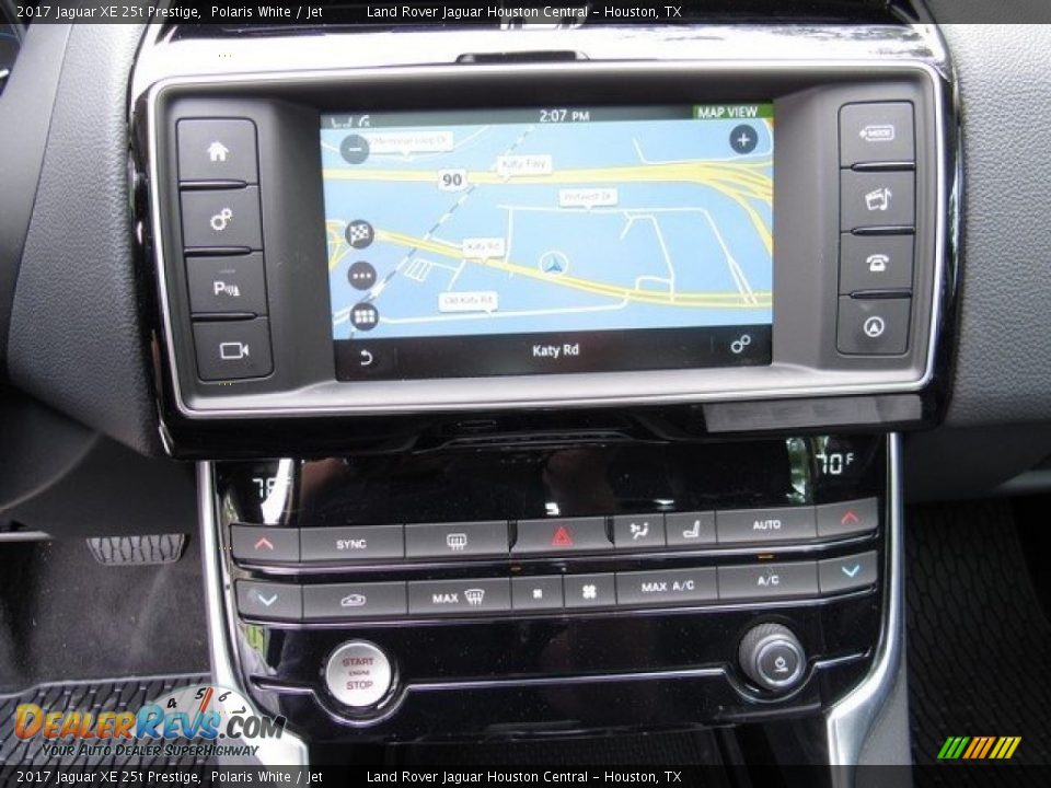 2017 Jaguar XE 25t Prestige Polaris White / Jet Photo #19