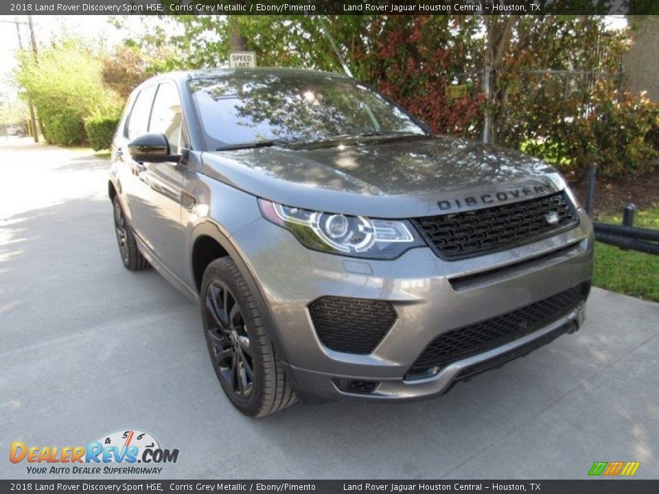2018 Land Rover Discovery Sport HSE Corris Grey Metallic / Ebony/Pimento Photo #2