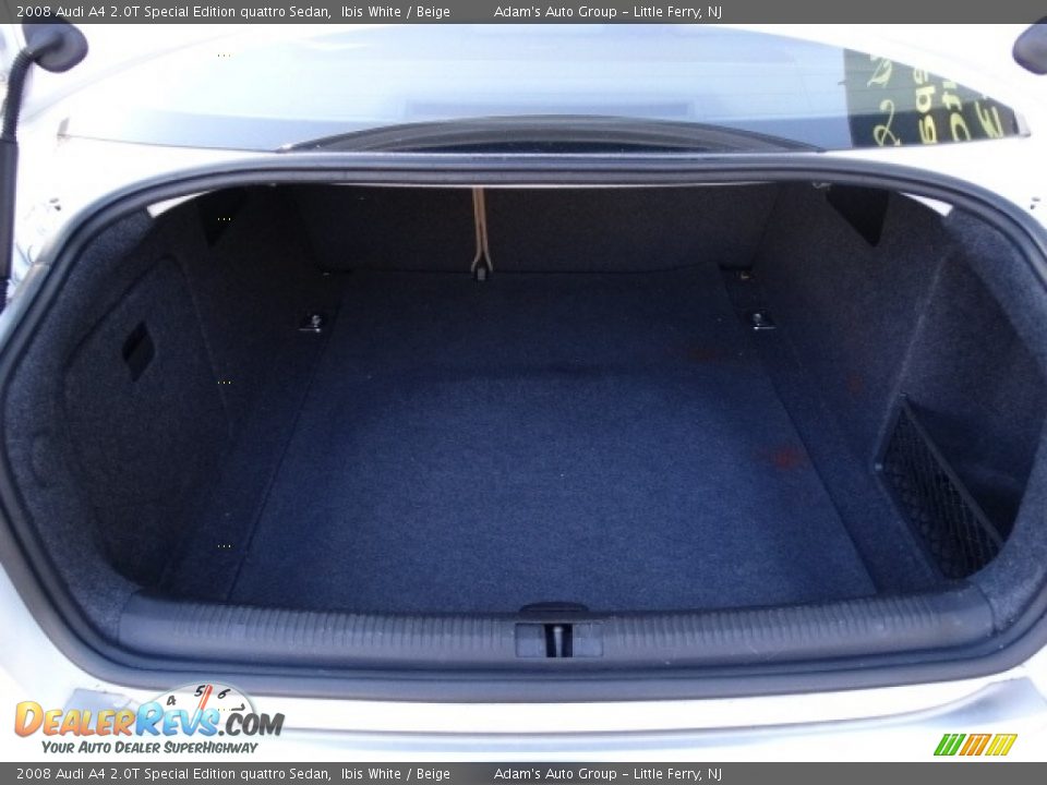 2008 Audi A4 2.0T Special Edition quattro Sedan Ibis White / Beige Photo #25
