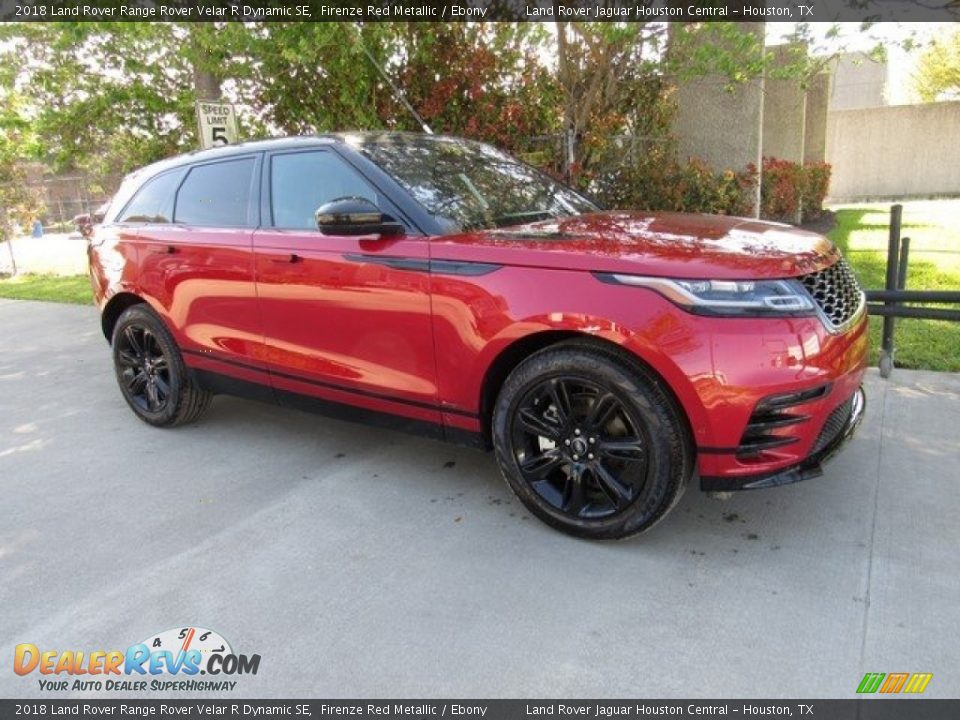 Firenze Red Metallic 2018 Land Rover Range Rover Velar R Dynamic SE Photo #1