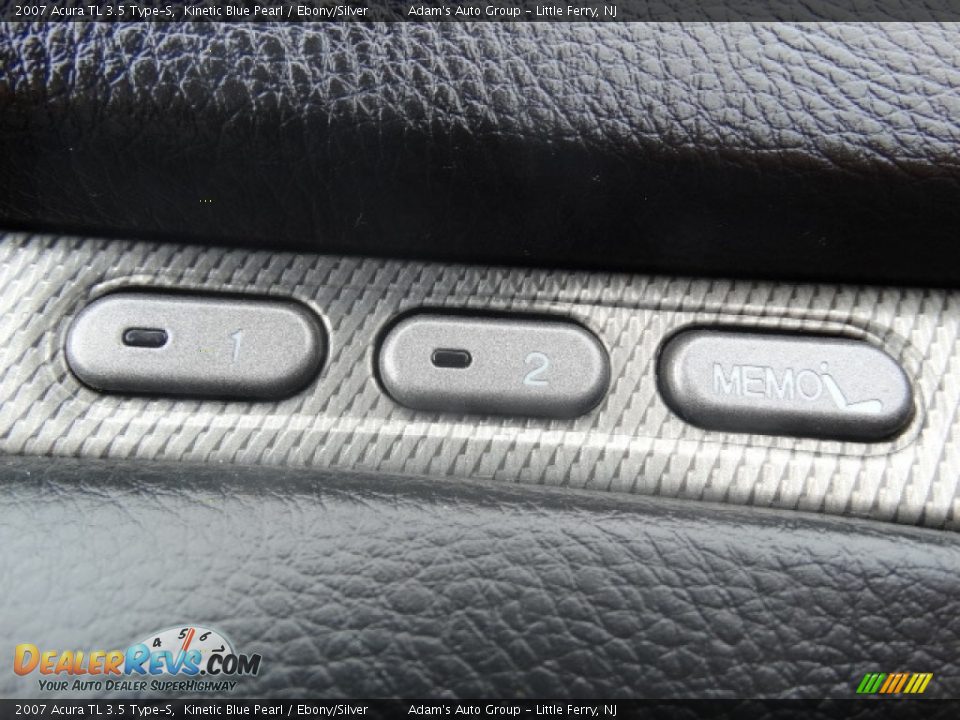 2007 Acura TL 3.5 Type-S Kinetic Blue Pearl / Ebony/Silver Photo #20