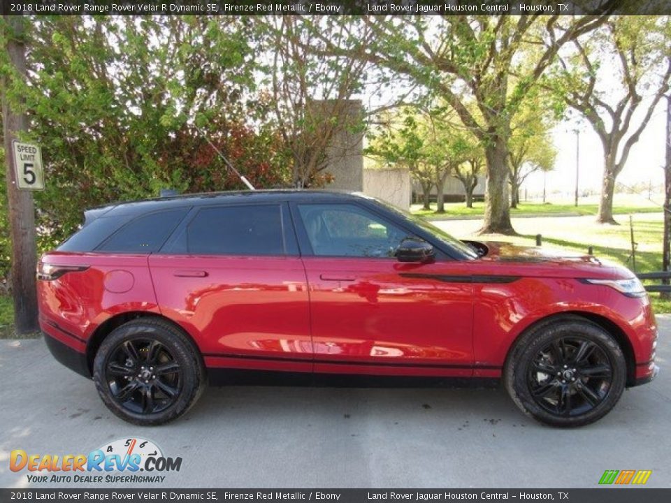 2018 Land Rover Range Rover Velar R Dynamic SE Firenze Red Metallic / Ebony Photo #6