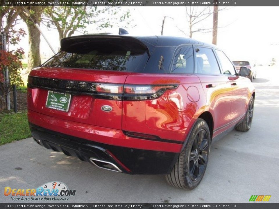2018 Land Rover Range Rover Velar R Dynamic SE Firenze Red Metallic / Ebony Photo #7