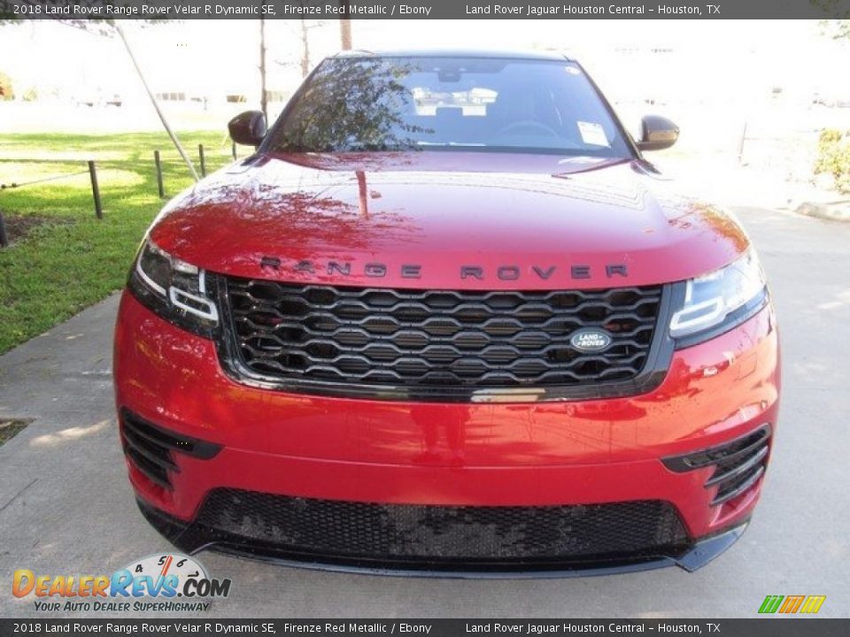 2018 Land Rover Range Rover Velar R Dynamic SE Firenze Red Metallic / Ebony Photo #9