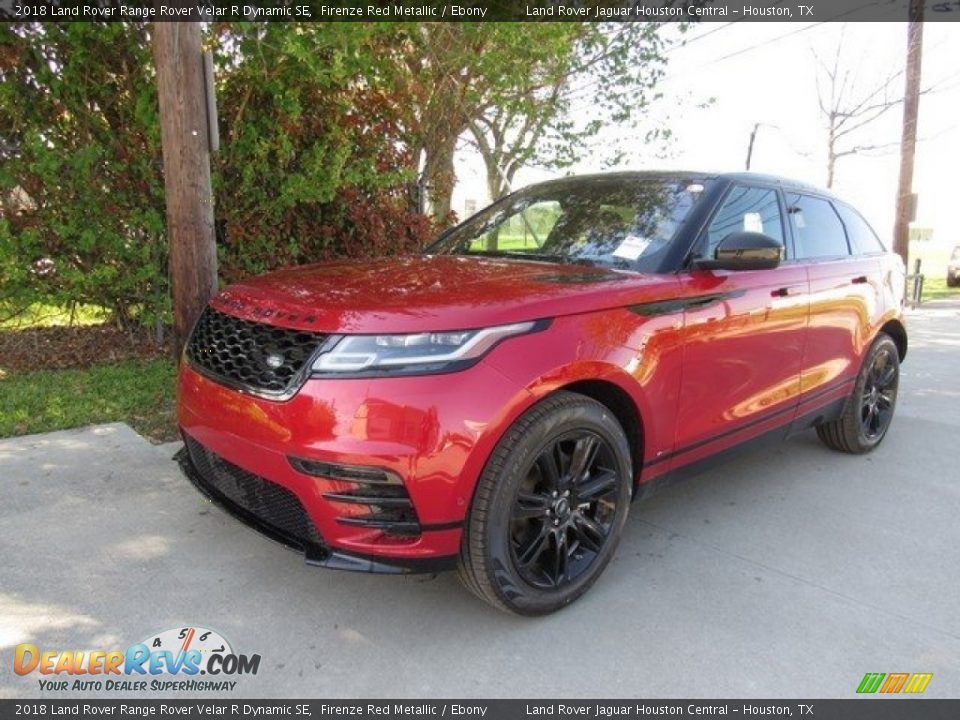 2018 Land Rover Range Rover Velar R Dynamic SE Firenze Red Metallic / Ebony Photo #10