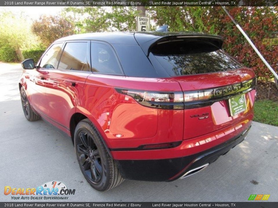 2018 Land Rover Range Rover Velar R Dynamic SE Firenze Red Metallic / Ebony Photo #12