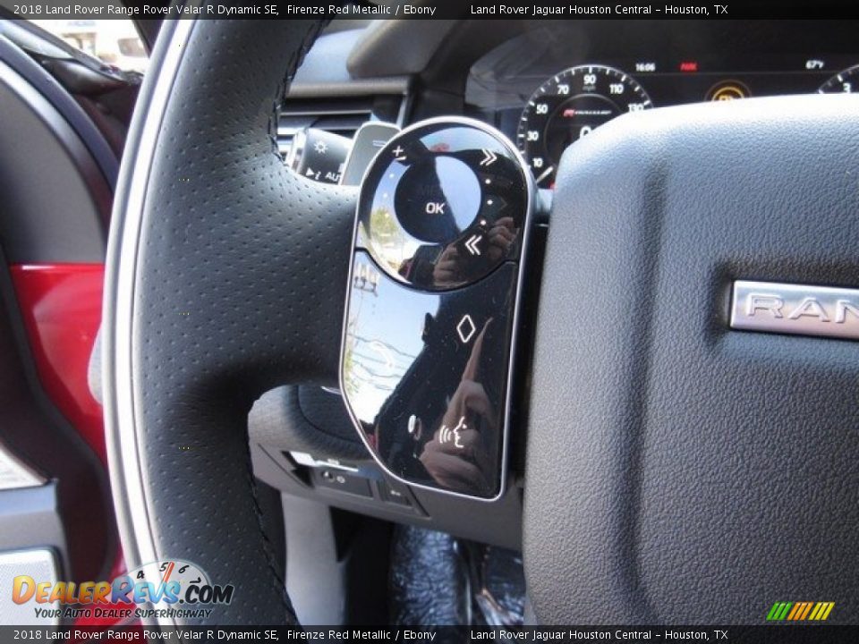 2018 Land Rover Range Rover Velar R Dynamic SE Firenze Red Metallic / Ebony Photo #28