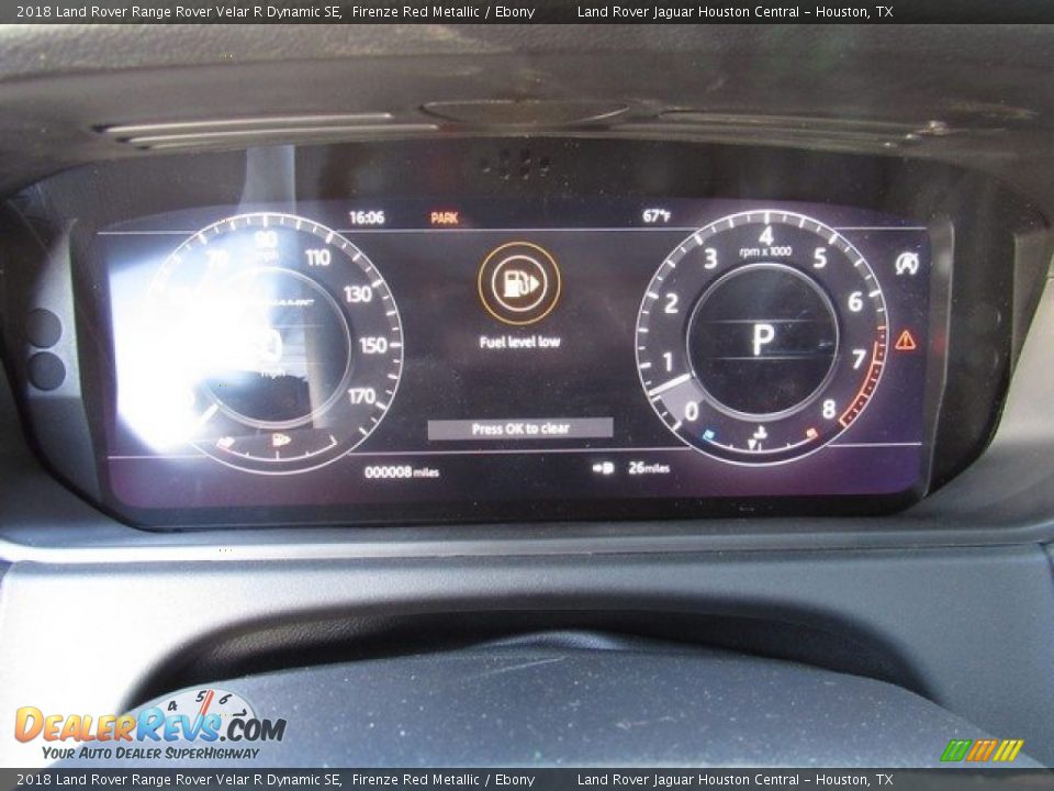 2018 Land Rover Range Rover Velar R Dynamic SE Firenze Red Metallic / Ebony Photo #30