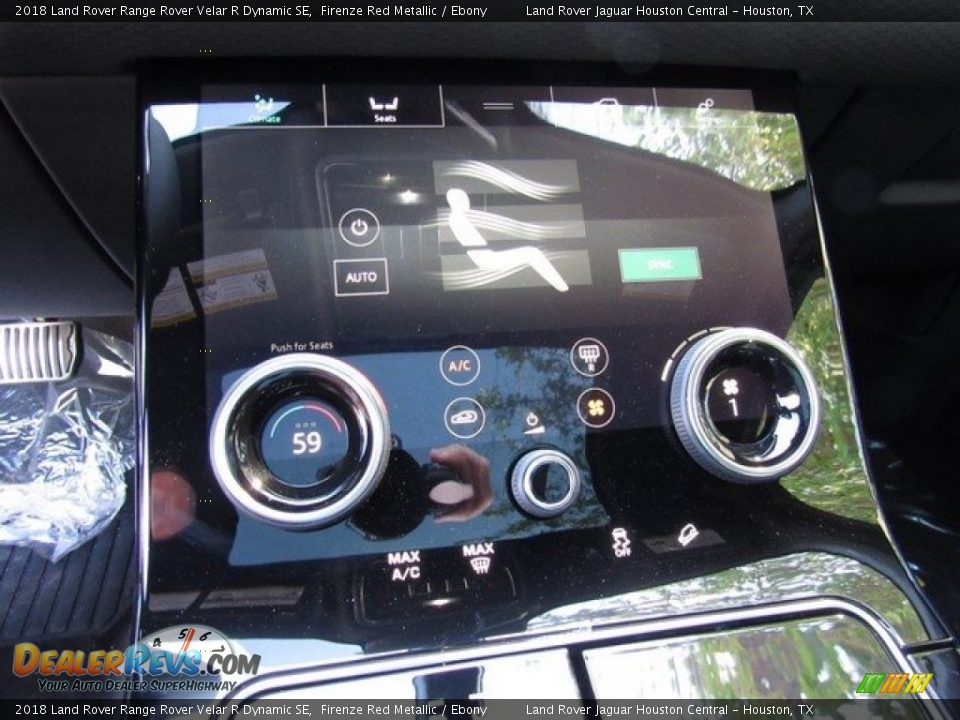 2018 Land Rover Range Rover Velar R Dynamic SE Firenze Red Metallic / Ebony Photo #34