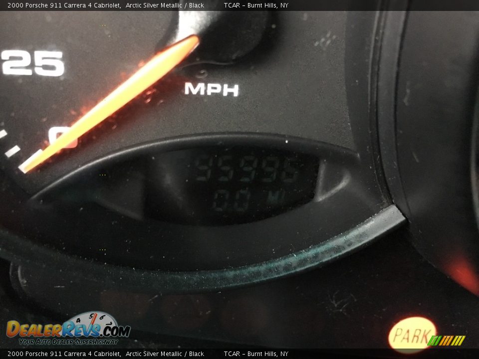 2000 Porsche 911 Carrera 4 Cabriolet Arctic Silver Metallic / Black Photo #9