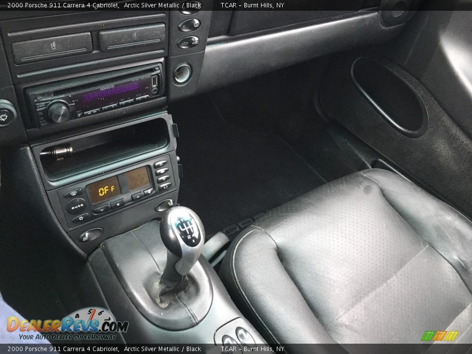 2000 Porsche 911 Carrera 4 Cabriolet Arctic Silver Metallic / Black Photo #10