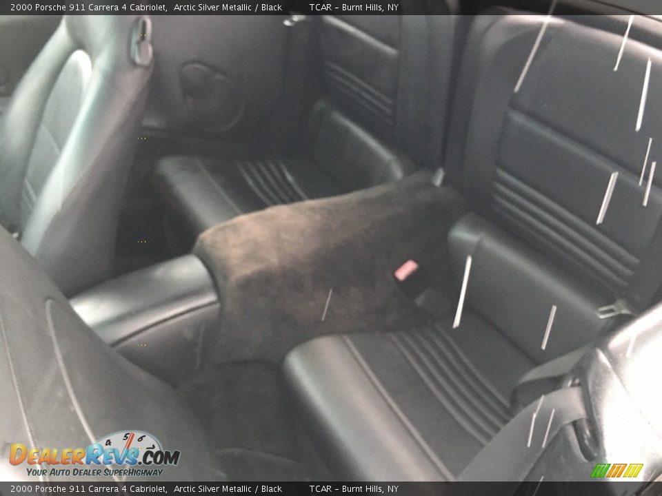 2000 Porsche 911 Carrera 4 Cabriolet Arctic Silver Metallic / Black Photo #11
