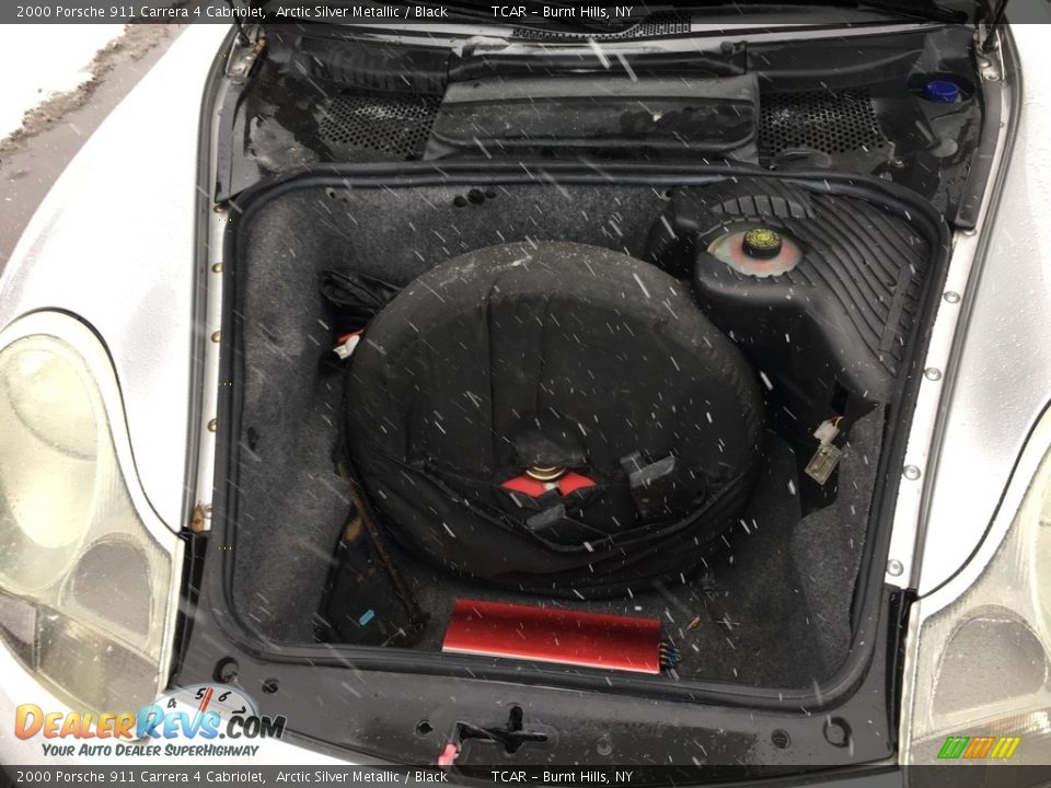 2000 Porsche 911 Carrera 4 Cabriolet Arctic Silver Metallic / Black Photo #12