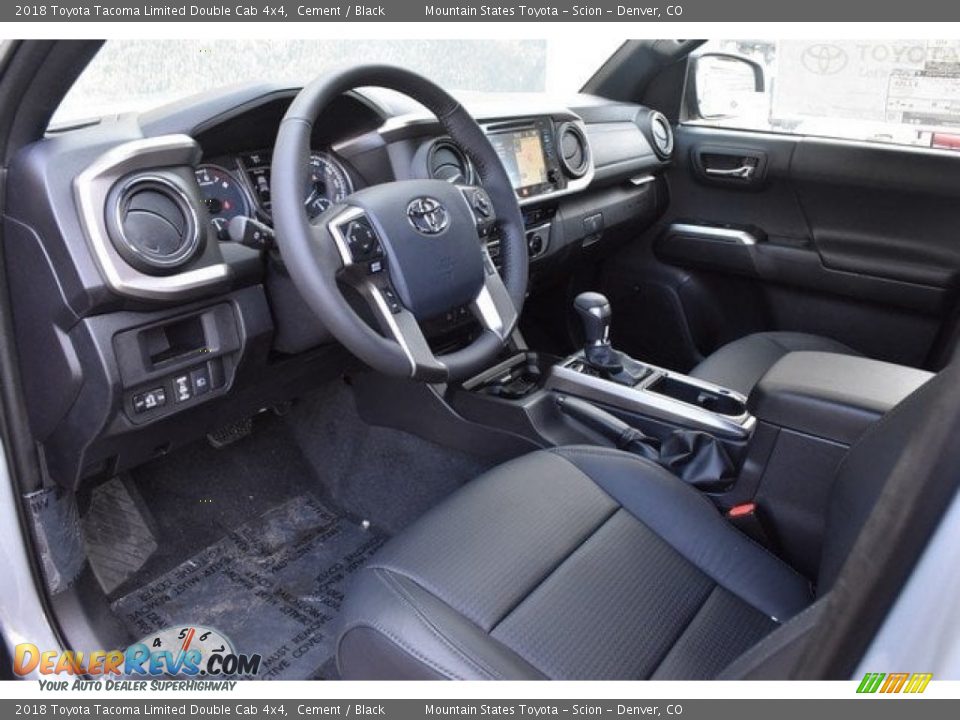 2018 Toyota Tacoma Limited Double Cab 4x4 Cement / Black Photo #5