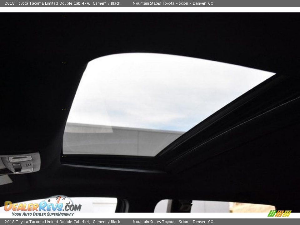 2018 Toyota Tacoma Limited Double Cab 4x4 Cement / Black Photo #9