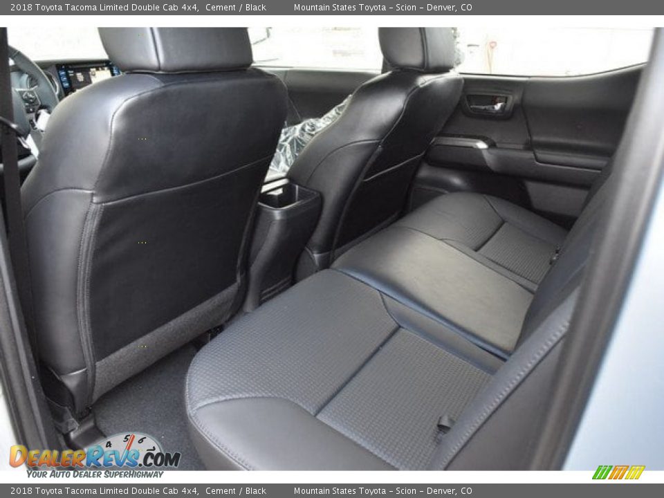 2018 Toyota Tacoma Limited Double Cab 4x4 Cement / Black Photo #15
