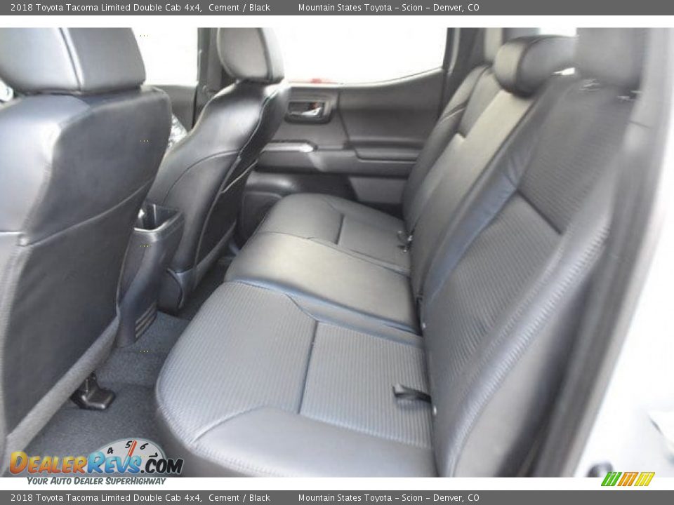 2018 Toyota Tacoma Limited Double Cab 4x4 Cement / Black Photo #16