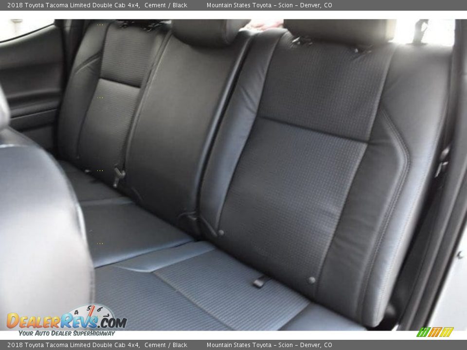 2018 Toyota Tacoma Limited Double Cab 4x4 Cement / Black Photo #17