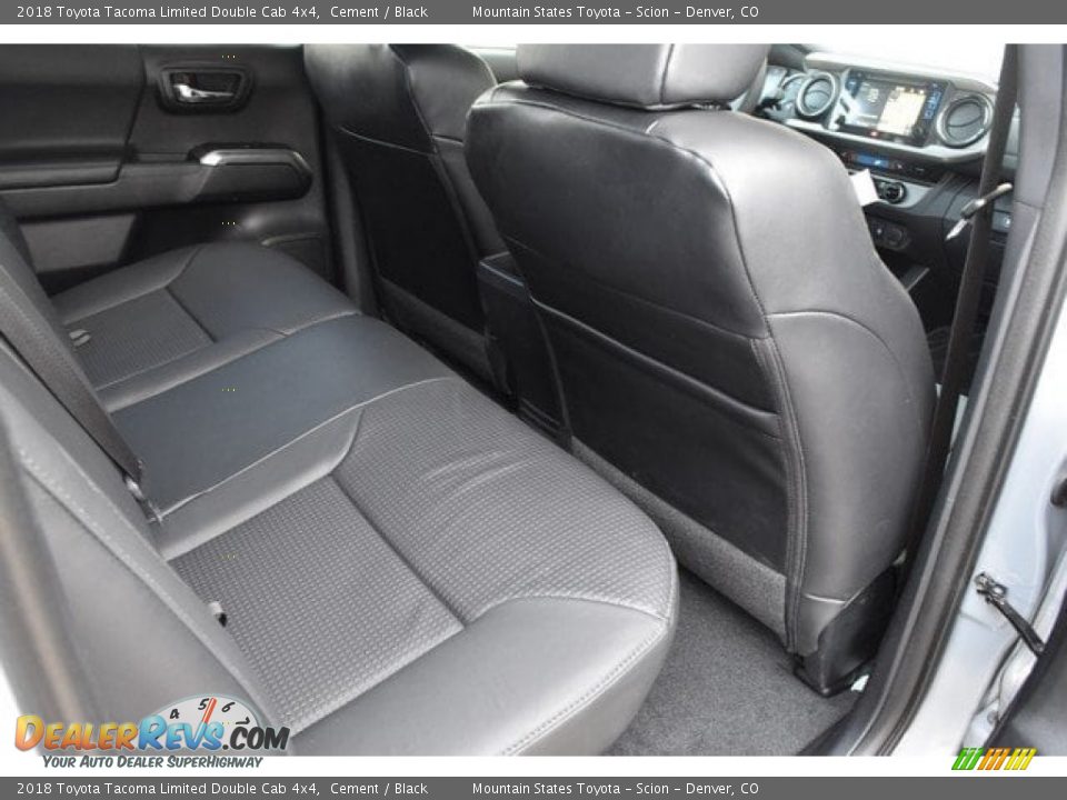 2018 Toyota Tacoma Limited Double Cab 4x4 Cement / Black Photo #18