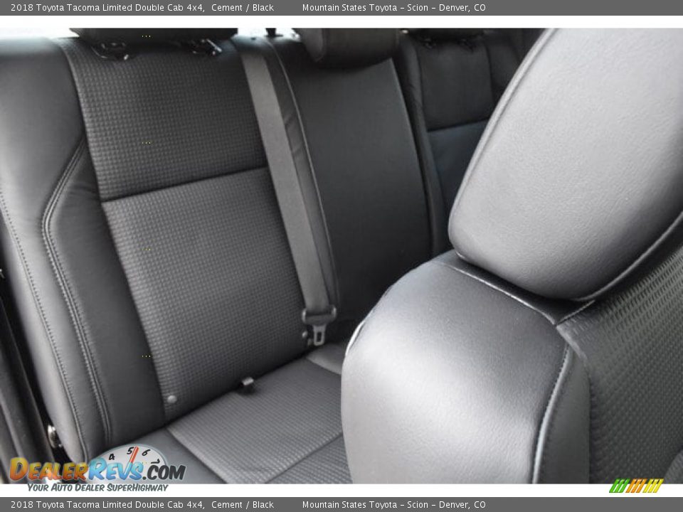 2018 Toyota Tacoma Limited Double Cab 4x4 Cement / Black Photo #20