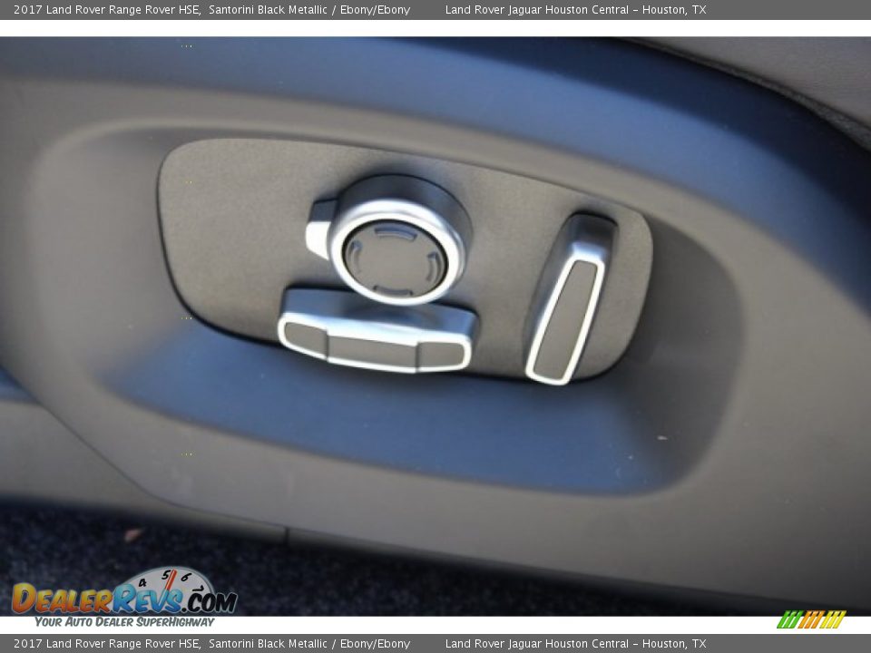 2017 Land Rover Range Rover HSE Santorini Black Metallic / Ebony/Ebony Photo #17