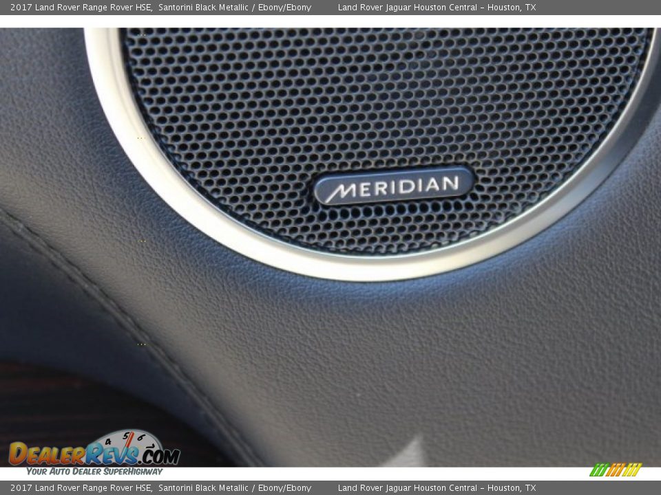 2017 Land Rover Range Rover HSE Santorini Black Metallic / Ebony/Ebony Photo #18