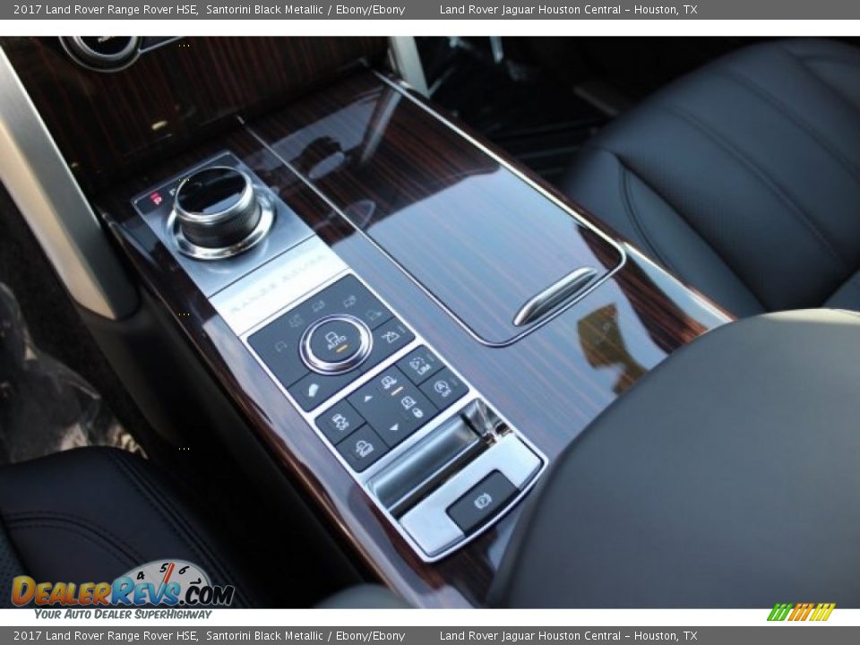 2017 Land Rover Range Rover HSE Santorini Black Metallic / Ebony/Ebony Photo #20