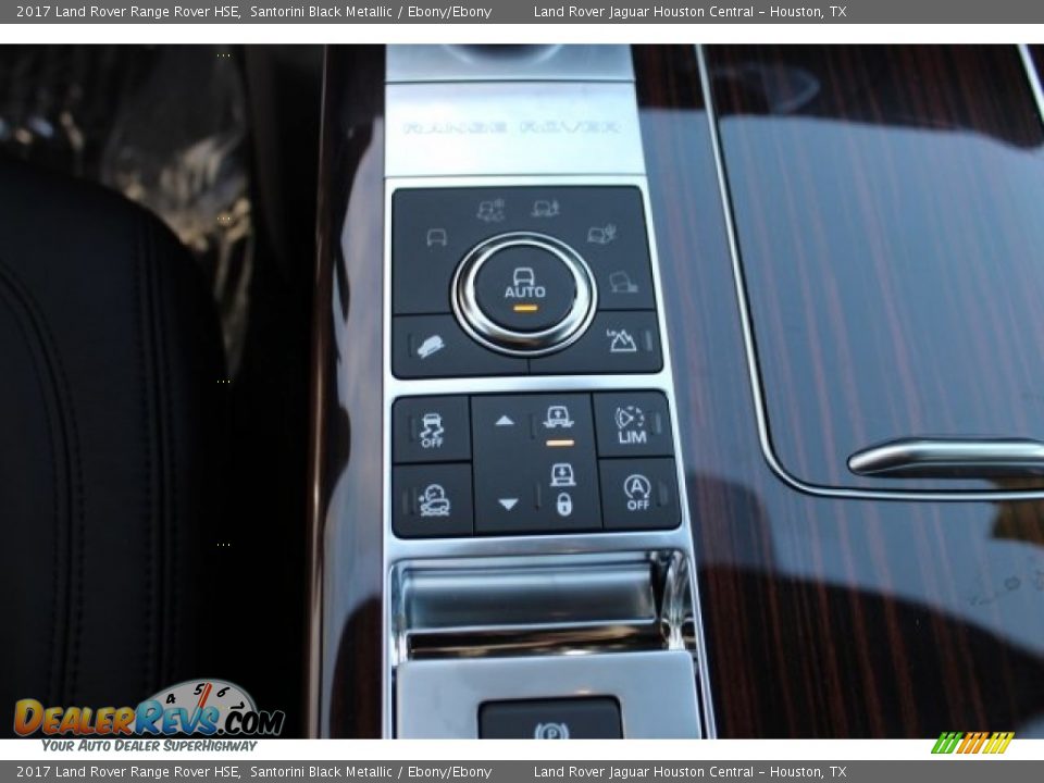 2017 Land Rover Range Rover HSE Santorini Black Metallic / Ebony/Ebony Photo #23