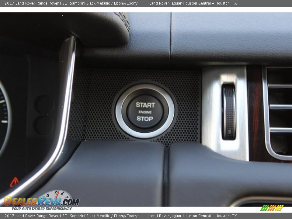 2017 Land Rover Range Rover HSE Santorini Black Metallic / Ebony/Ebony Photo #24