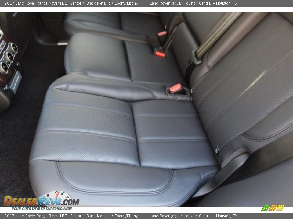 2017 Land Rover Range Rover HSE Santorini Black Metallic / Ebony/Ebony Photo #32