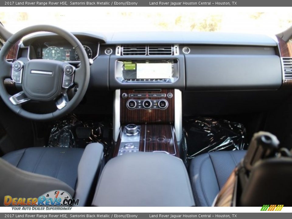 2017 Land Rover Range Rover HSE Santorini Black Metallic / Ebony/Ebony Photo #33