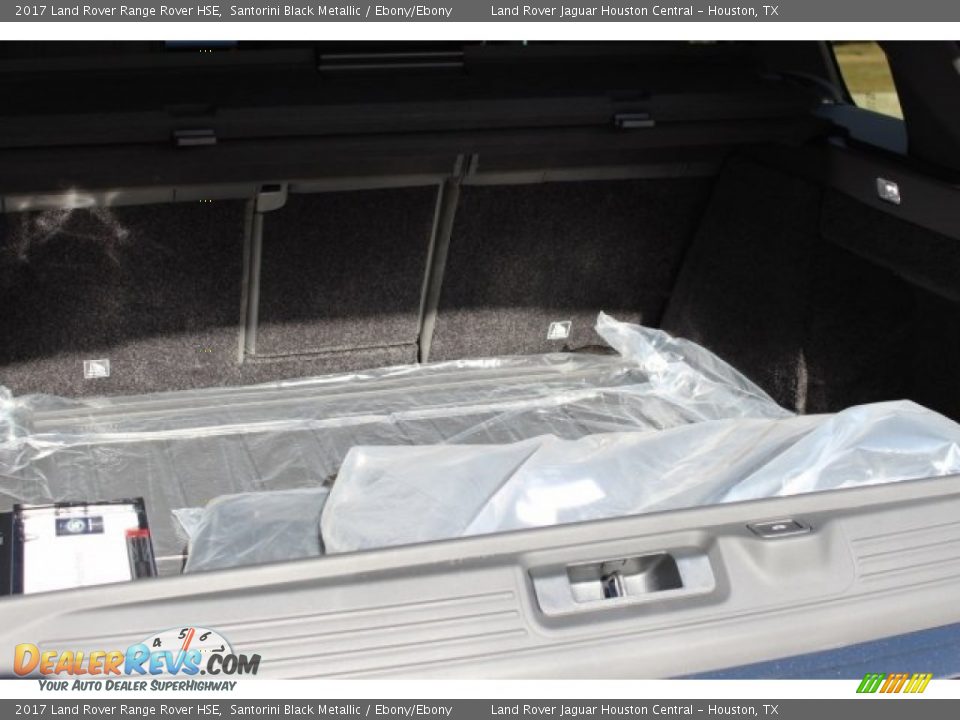 2017 Land Rover Range Rover HSE Santorini Black Metallic / Ebony/Ebony Photo #35