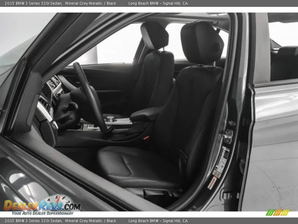 2015 BMW 3 Series 320i Sedan Mineral Grey Metallic / Black Photo #32