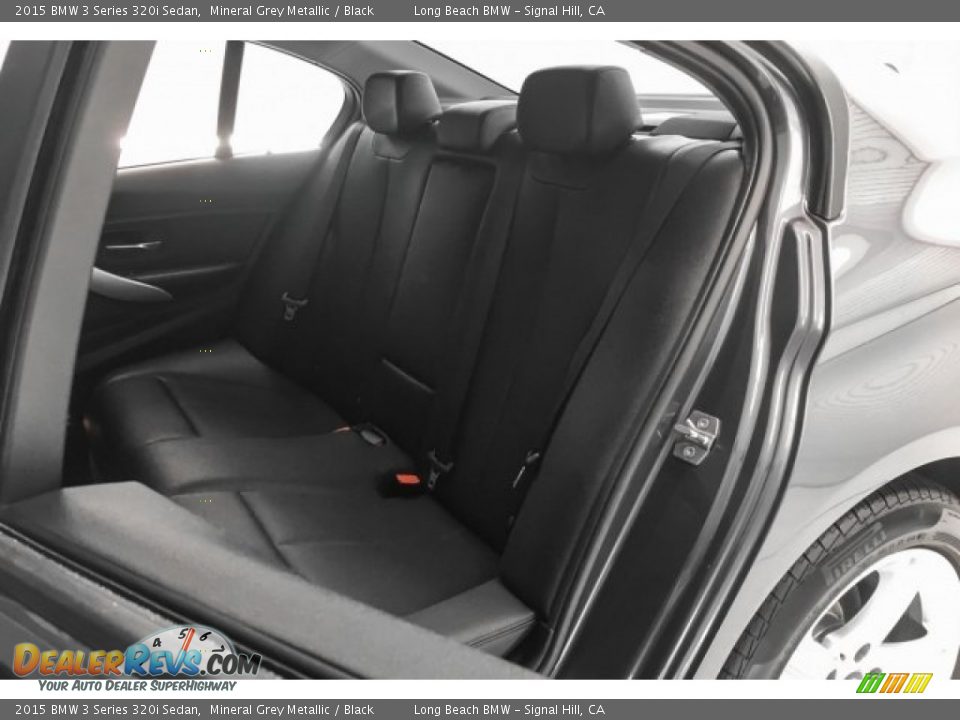2015 BMW 3 Series 320i Sedan Mineral Grey Metallic / Black Photo #33