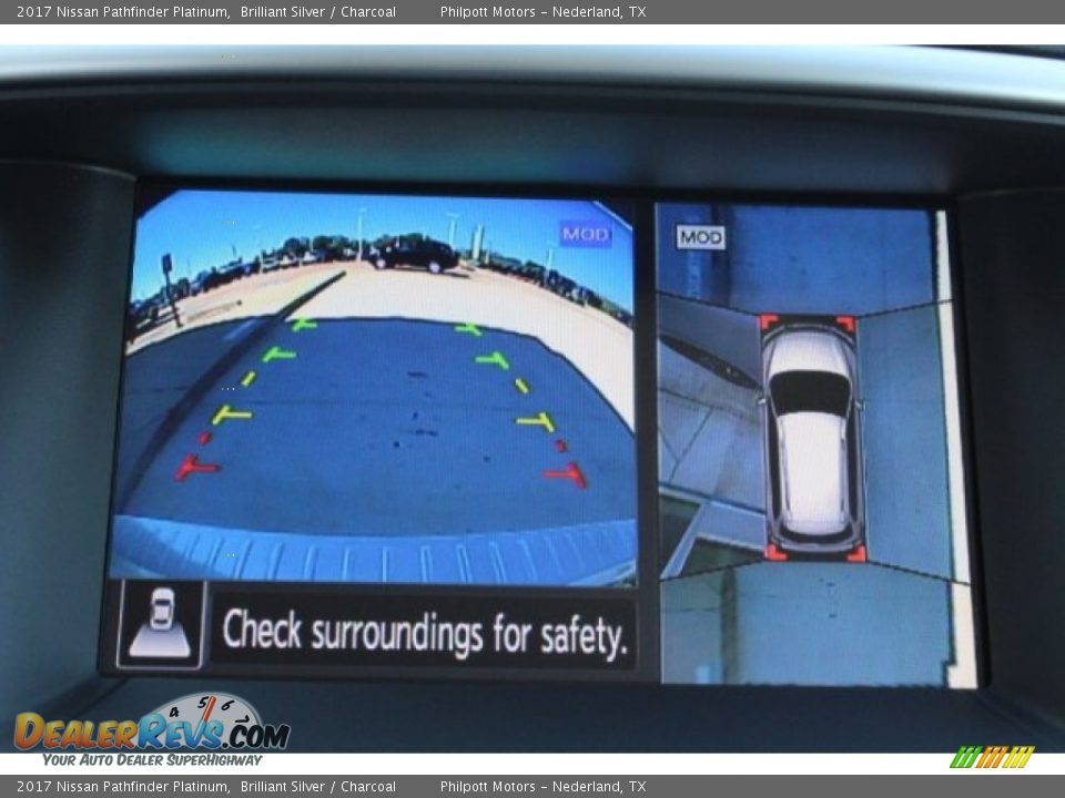 2017 Nissan Pathfinder Platinum Brilliant Silver / Charcoal Photo #15