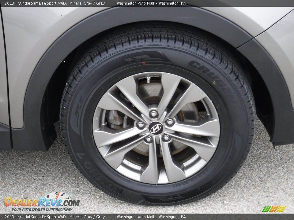 2013 Hyundai Santa Fe Sport AWD Mineral Gray / Gray Photo #3
