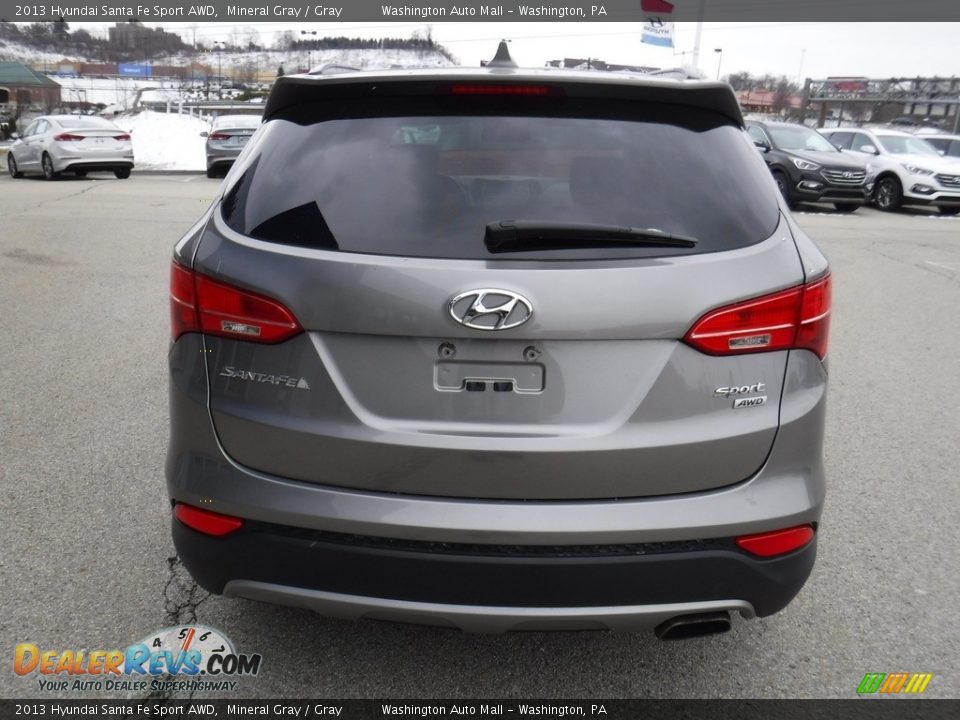 2013 Hyundai Santa Fe Sport AWD Mineral Gray / Gray Photo #8