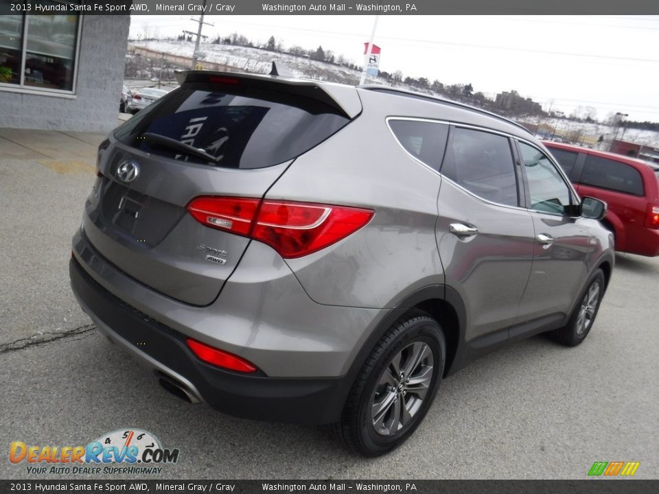 2013 Hyundai Santa Fe Sport AWD Mineral Gray / Gray Photo #9
