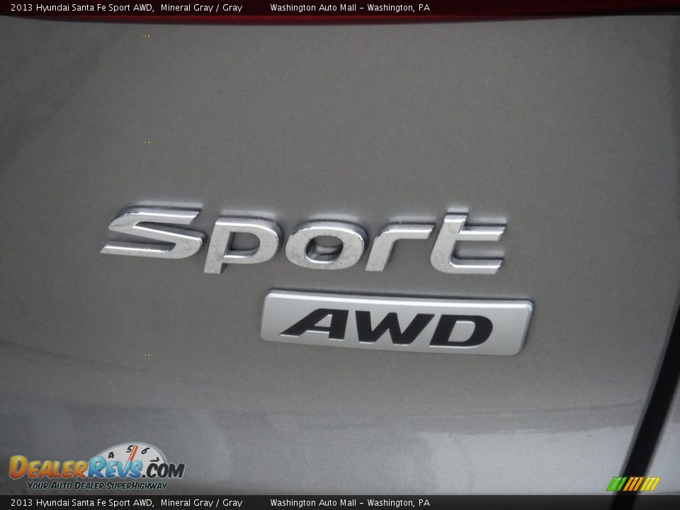 2013 Hyundai Santa Fe Sport AWD Mineral Gray / Gray Photo #10