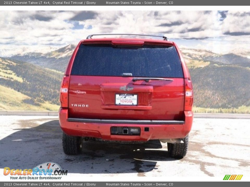 2013 Chevrolet Tahoe LT 4x4 Crystal Red Tintcoat / Ebony Photo #9