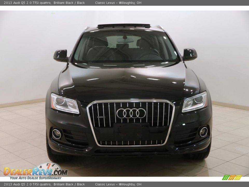 2013 Audi Q5 2.0 TFSI quattro Brilliant Black / Black Photo #2