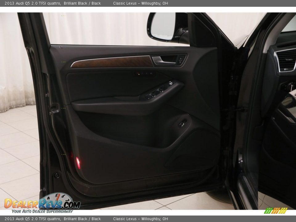2013 Audi Q5 2.0 TFSI quattro Brilliant Black / Black Photo #4