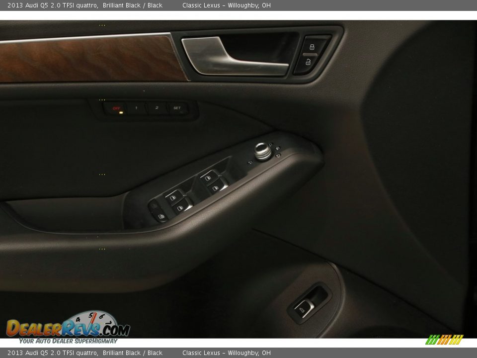 2013 Audi Q5 2.0 TFSI quattro Brilliant Black / Black Photo #5